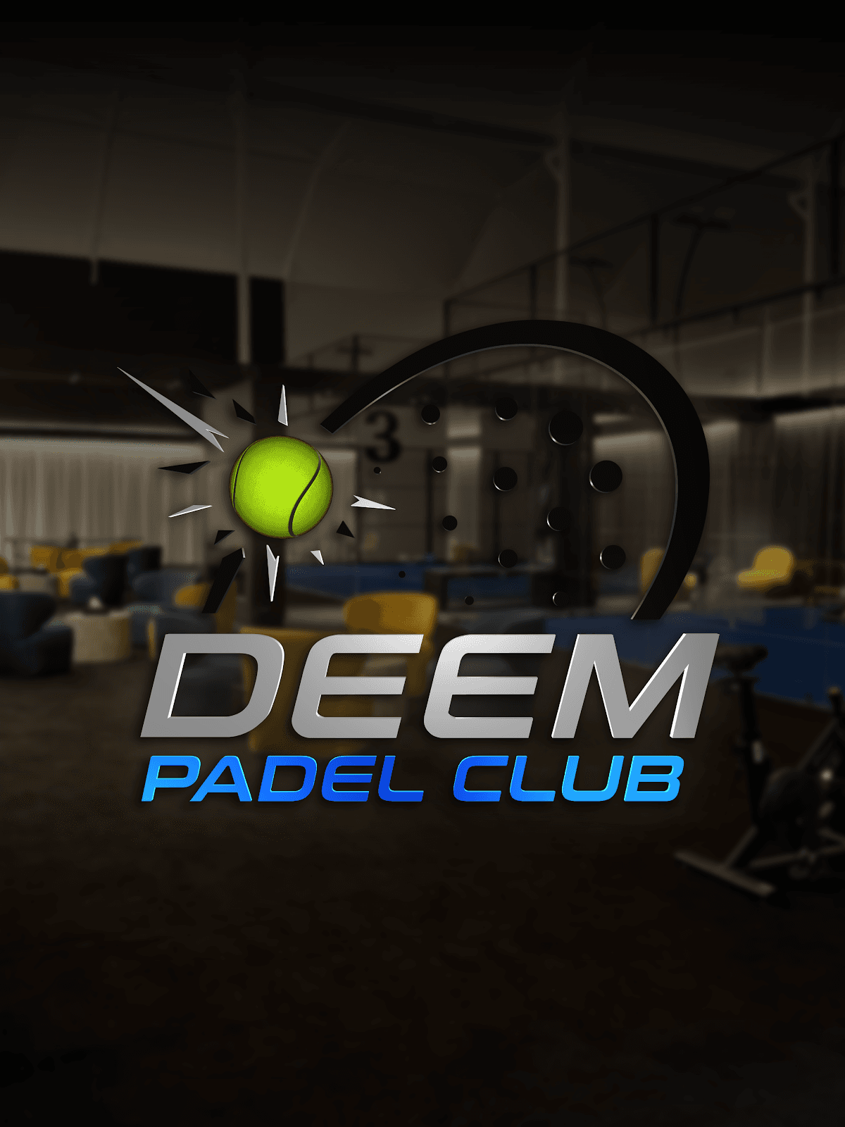 Deem Padel Club - Indoor Lounge