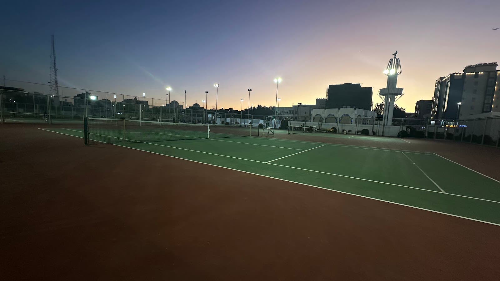 Tennis Courts of AL-ITTIHAD Club