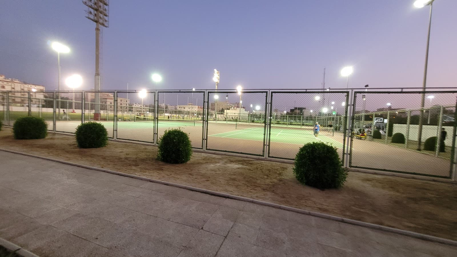 Tennis Courts of AL-ITTIHAD Club