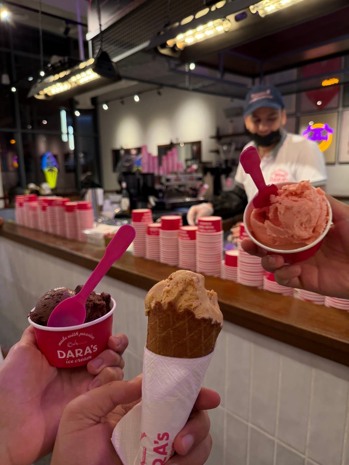 DARA’s ice cream