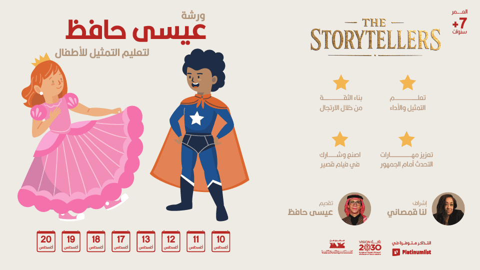 Acting Workshop with Issa Hafez in Jeddah