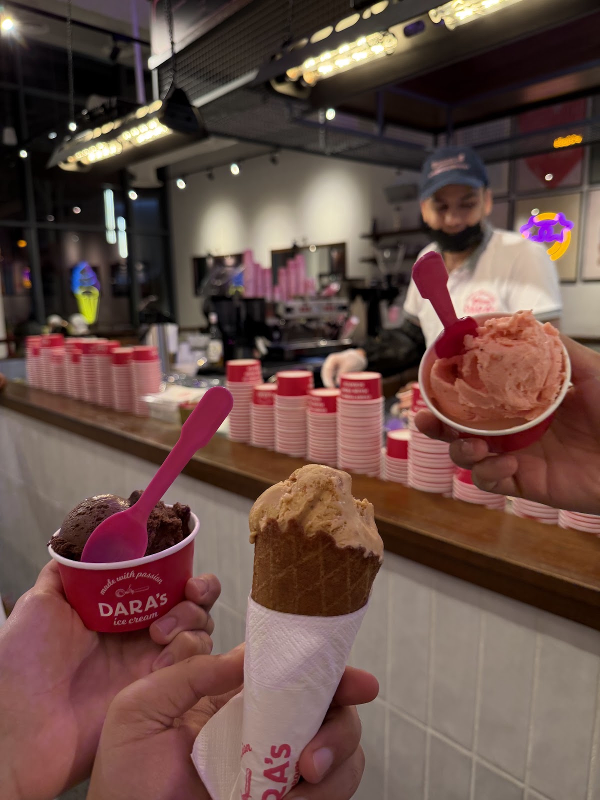 DARA’s ice cream